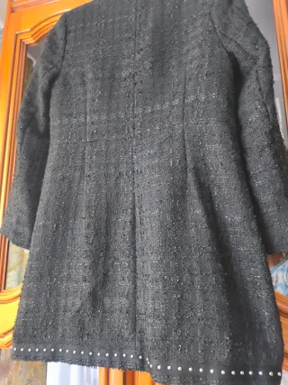 Vestido blazer negro Zara
