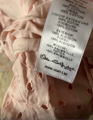 Vestito leggerissimo Asos puro cotone