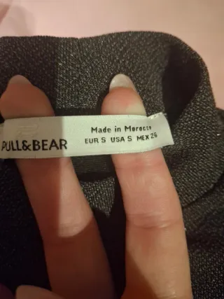 Conjunto fiesta top y falda brillo