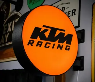 Letrero luminoso KTM Racing