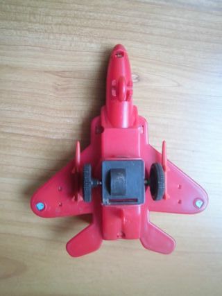 AVIÓN JUGUETE USA F-3 TRACCIÓN PLÁSTICO