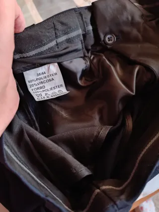 Traje azul marino Talla 38