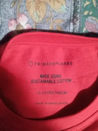 Camiseta Urbana Streetwear Roja Niños