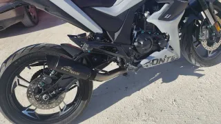 Tubo de escape Zontes U 125 Fire