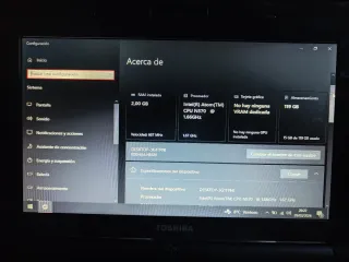 Toshiba NB520 Portátil