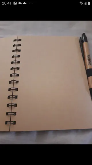 Cuaderno Real Betis Madera con Bolígrafo