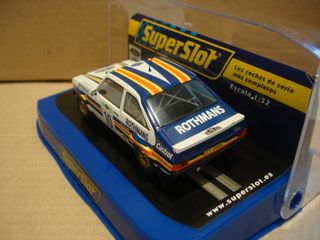 SCALEXTRIC FORD ESCORT ROTHMANS REF C3749 NUEVO