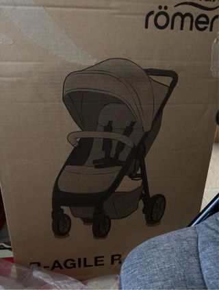 Silla de paseo gris