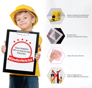 Mosquitera magnética puerta MYCARBON 140x210 cm