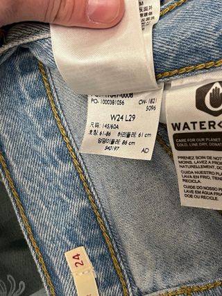 Jeans Levi's High Loose Taper W24 L29