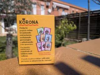 Juego de cartas KORONA; edición en castellano