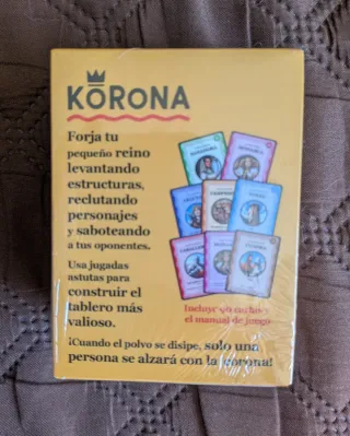 Juego de cartas KORONA; edición en castellano