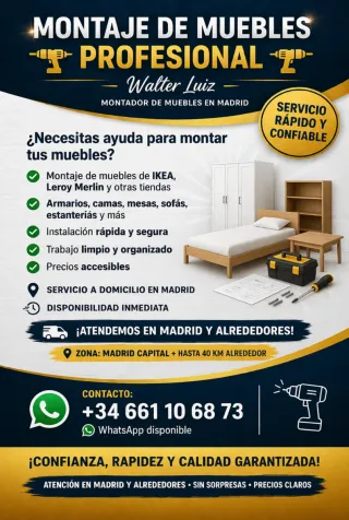 Montaje de muebles