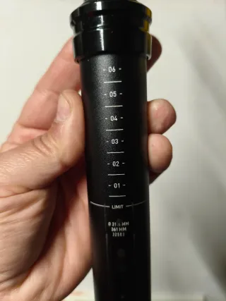 Tija telescópica CUBE Dropper Post 31,6