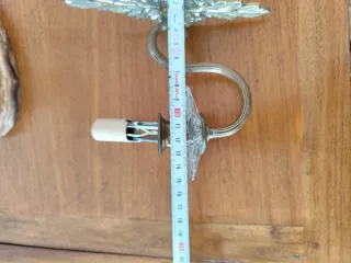 Apliques de pared dorados