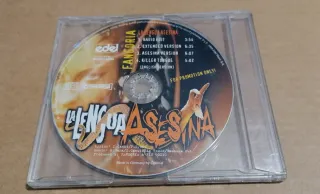 FANGORIA "LA LENGUA ASESINA" CD PROMO ALASKA CANUT