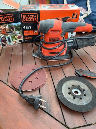 Lijadora Black+Decker 4 en 1