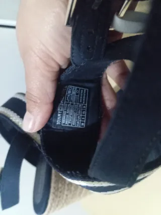 Sandalias Cuña Tommy Hilfiger Azul