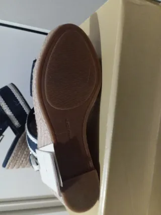 Sandalias Cuña Tommy Hilfiger Azul