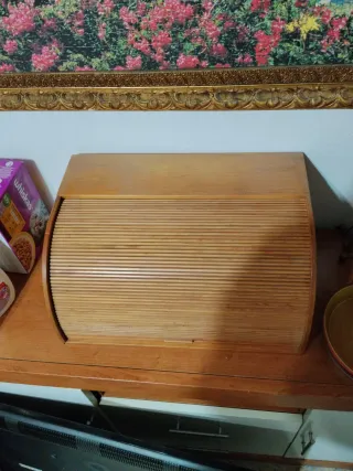 Escritorio Secreter Persiana Madera