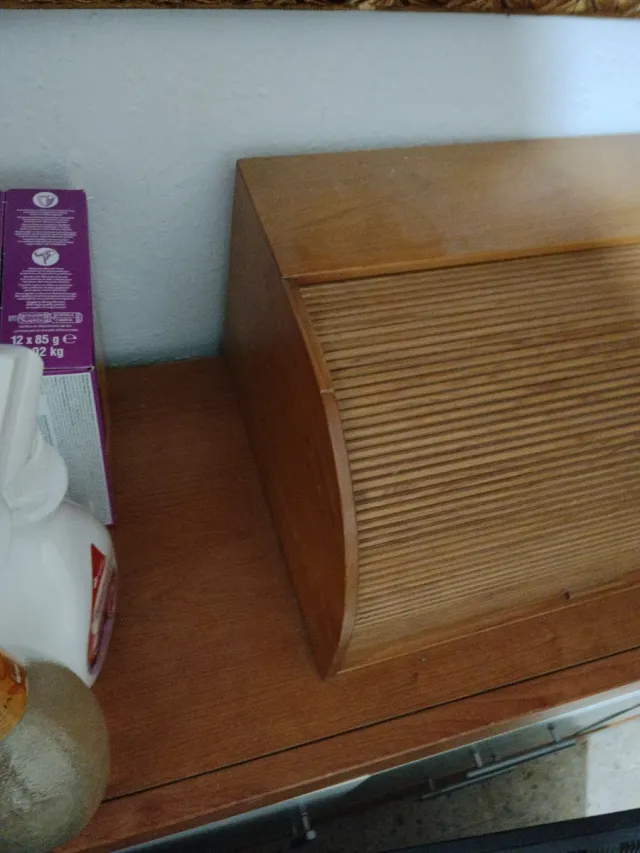 Escritorio Secreter Persiana Madera