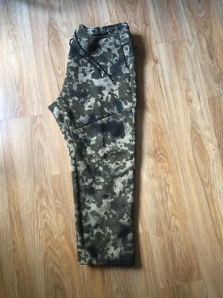 Nike Tech Men's Open-Hem Fleece Camo Pants XXL