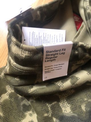 Nike Tech Men's Open-Hem Fleece Camo Pants XXL