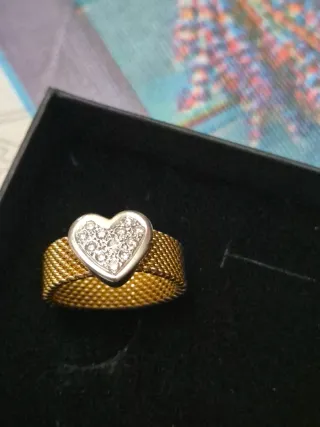 Anillo Tous Oro 18k Diamantes 8.38gr