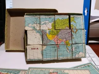 Puzzle Mapas Años 50