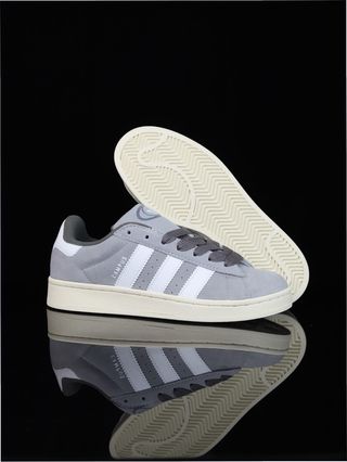 Adidas Campus 00s Mujer Talla 37 Gris Blanco