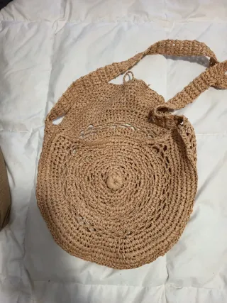 Bolso de rafia Pull&Bear