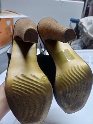 Manu Scarpe Donna Tacco Spuntate Nere