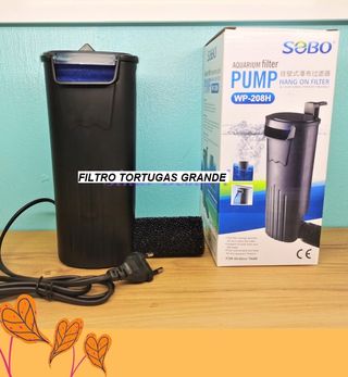 FILTRO TORTUGA ACUARIO PARA TORTUGAS