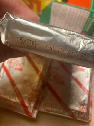 3 cartuchos Fuji FP100C 10 fotos instantáneas