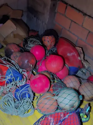 Bollas de pesca para redes