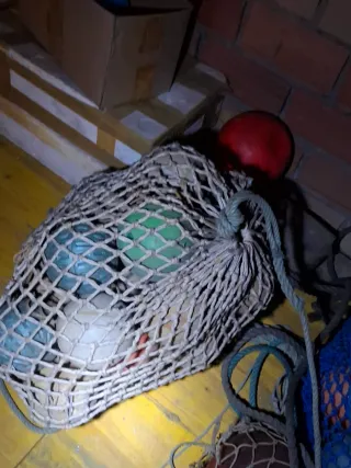 Bollas de pesca para redes