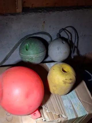 Bollas de pesca para redes