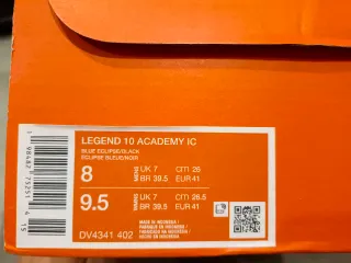 Zapatillas Futsal Nike Gris Naranja