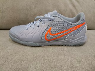 Zapatillas Futsal Nike Gris Naranja