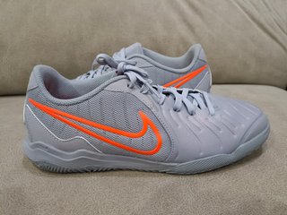 Zapatillas Futsal Nike Gris Naranja