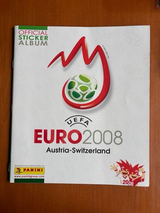 Album Cromos Euro 2008 Panini Completo Sin Pegar