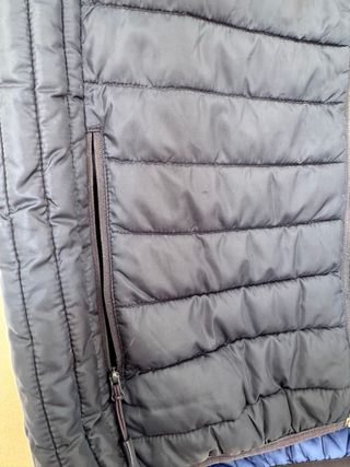 Chaleco acolchado azul hombre