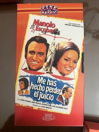 Colección VHS Manolo Escobar - Cine de Barrio.