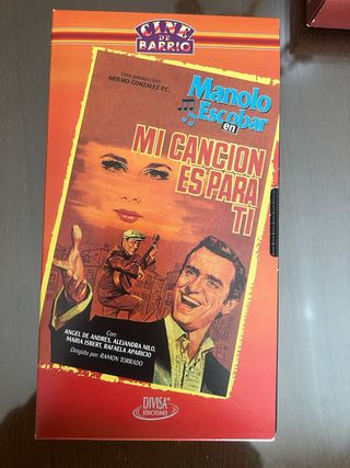 Colección VHS Manolo Escobar - Cine de Barrio.