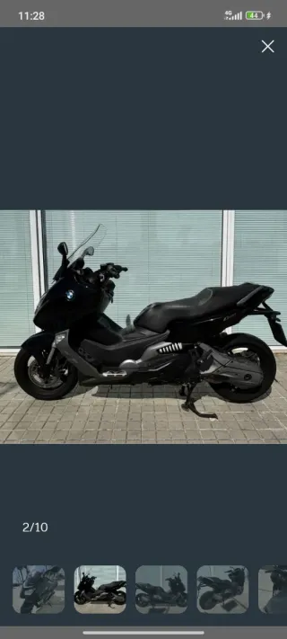 BMW C600 Sport 2015 se acepta cambio por furgoneta