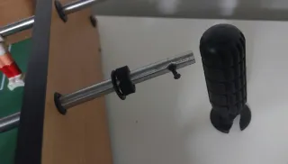 Futbolín de mesa de madera