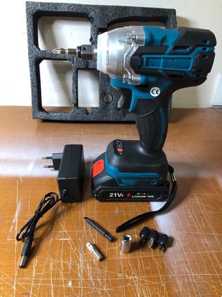 Llave de impacto inalámbrica sin escobillas