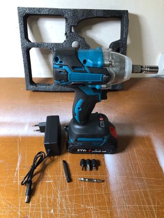 Llave de impacto inalámbrica sin escobillas