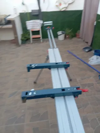 Mesa de trabajo de corte plegable