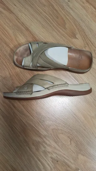 Sandalias de piel Clarks Talla 39